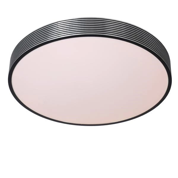 Lucide MALIN - Plafonnière - Ø 39 cm - LED Dimb. - 1x24W 2700K - 3 StepDim - Zwart - detail 1